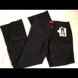 Dickies Black Slim Bootleg Pants